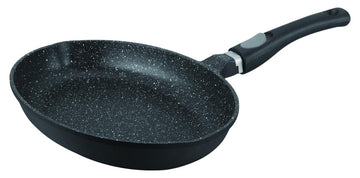 Poêle à poisson 34 cm manche amovible en revêtement anti-adhésif, Compatible tous feux dont Induction Greblon C2+ 2 Manches Anti Chauffe, Passe aux Lave Vaisselle