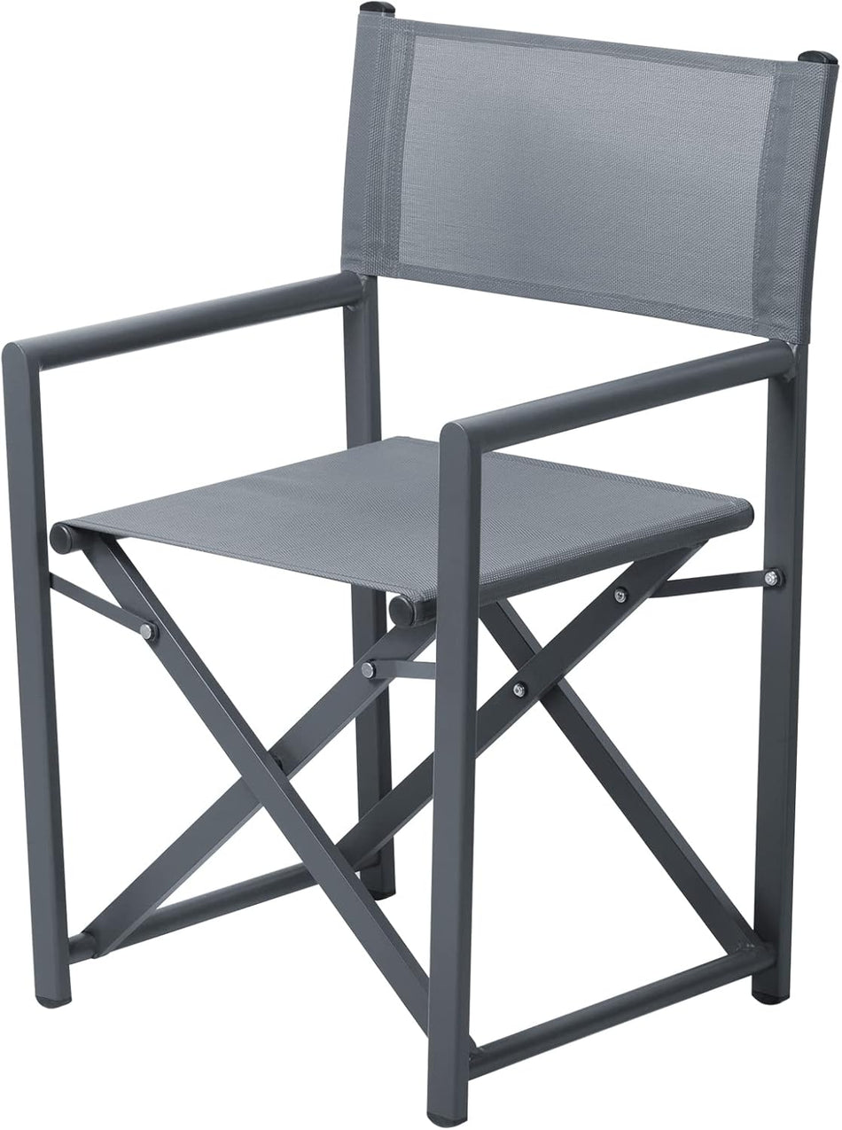 Ensemble de 4 chaises d’extérieur – Élégance & Confort en plein air Apportez une touche de raffinement et de modernité à votre terrasse