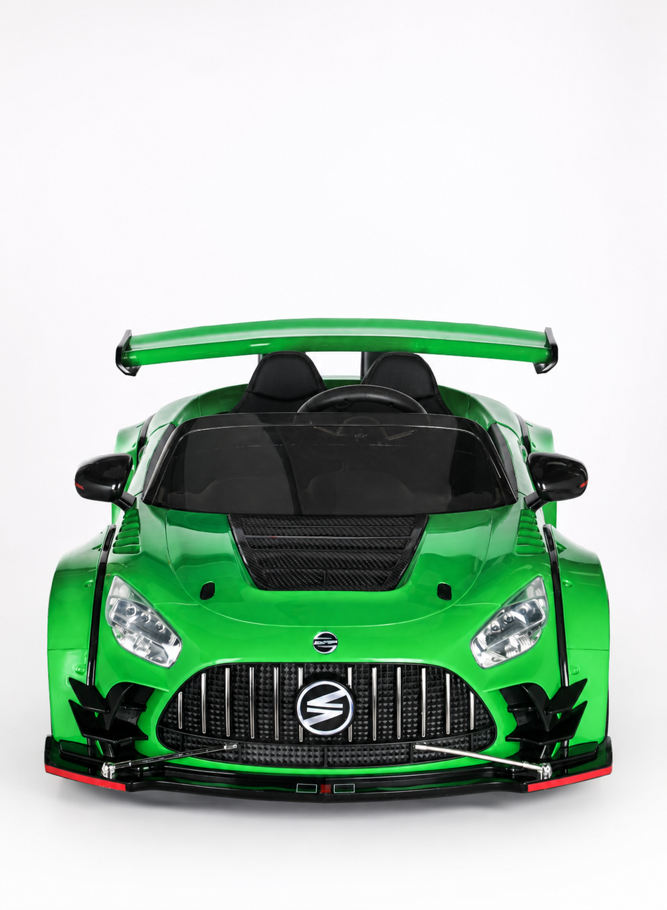 Voiture Électrique Enfant Allemande – Édition Sportive Verte