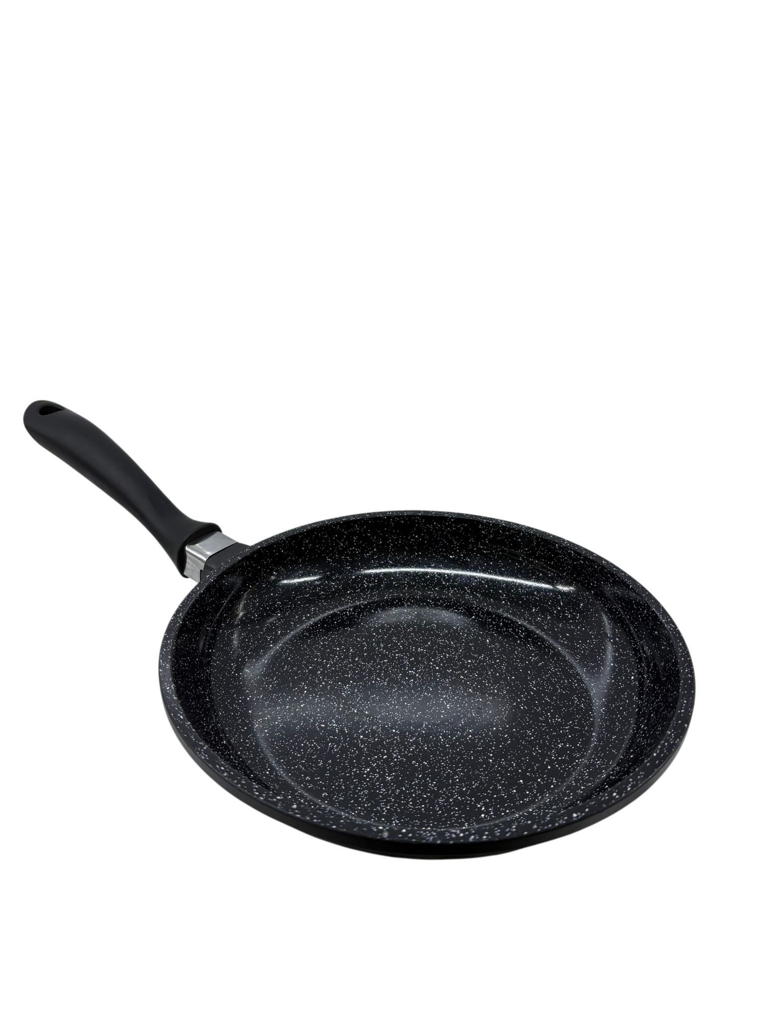 METTMANN PROFESSIONNEL - Poêle- Manche Fixe (20/24/28/32cm) - Fonte d'Aluminium - Revêtement Céramique Type Pierre - Tous Feux dont Induction - Sans PFOA