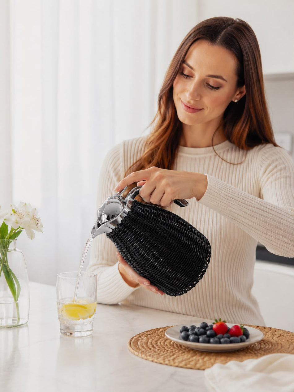 Carafe Isotherme Premium 1 L – Élégance, Performance et Confort au Quotidien